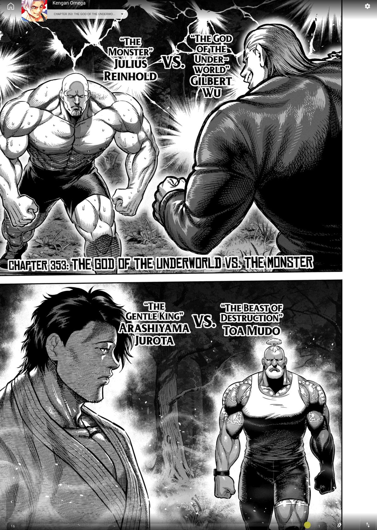 Kengan Omega Chapter 353 - Page 1