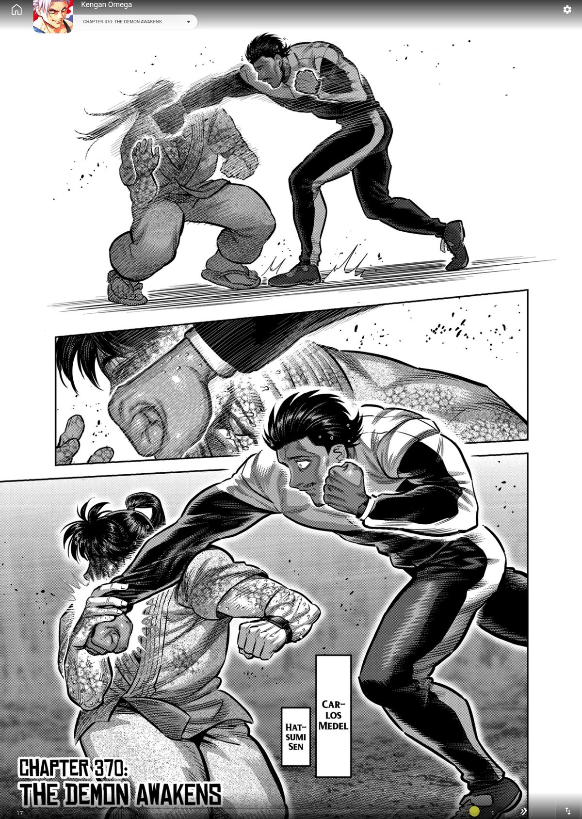Kengan Omega Chapter 370 - Page 1