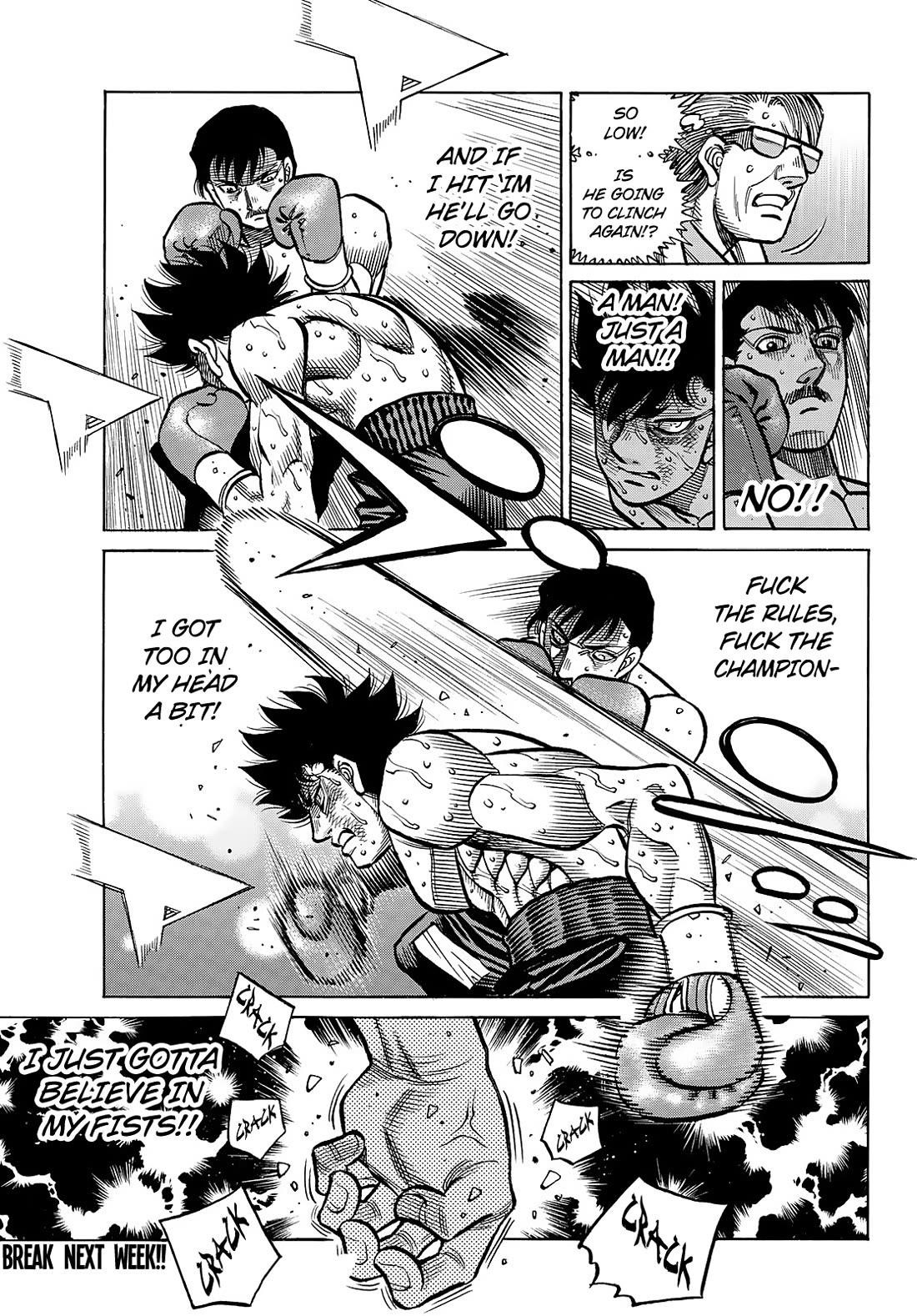HAJIME NO IPPO Chapter 1506 - Page 15