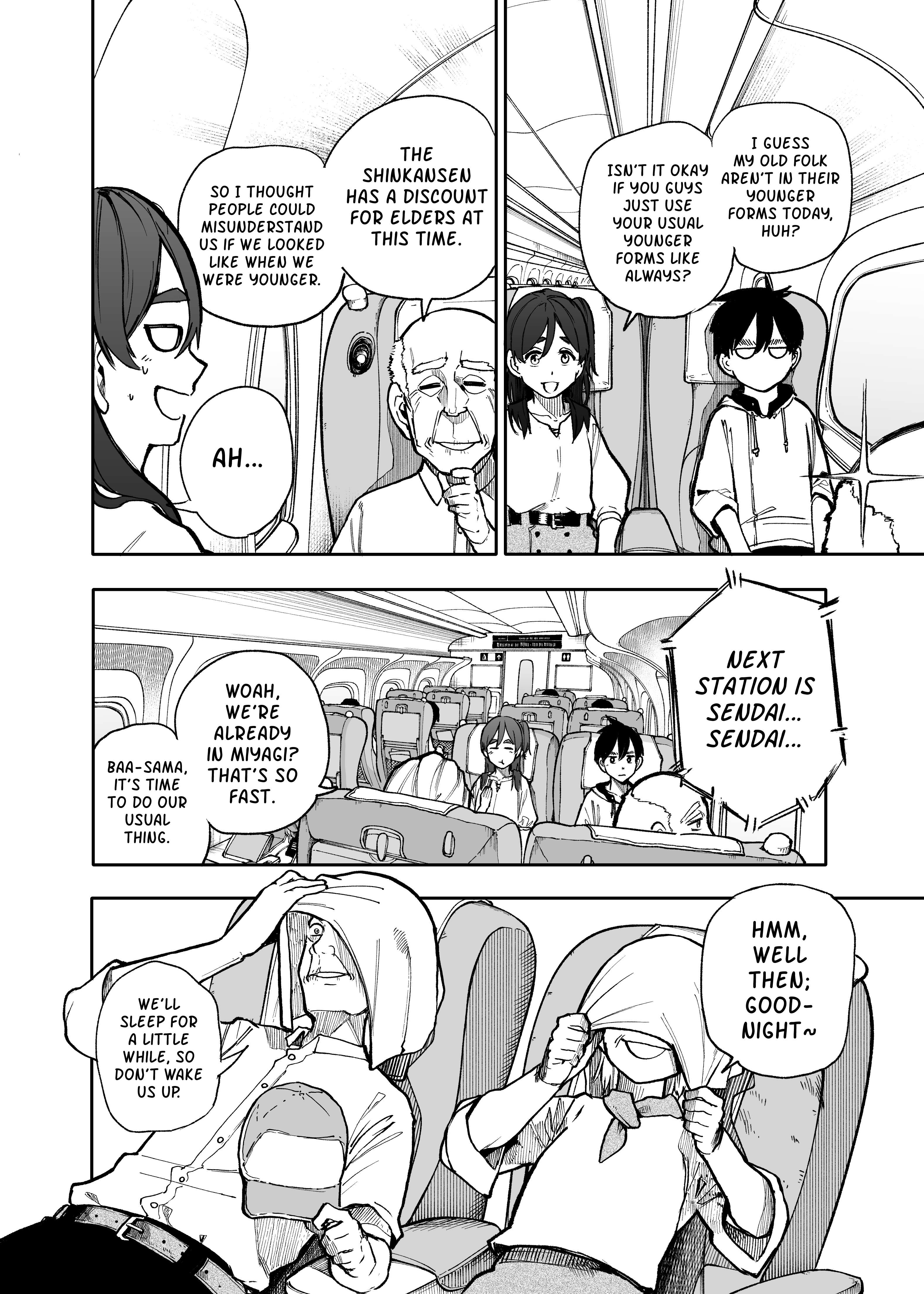 A Story About A Grampa And Granma Returned Back To Their Youth Chapter 100 - Page 2