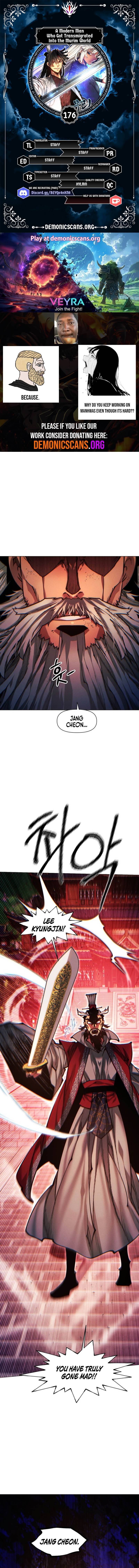 A Modern Man Who Got Transmigrated Into the Murim World Chapter 176 - Page 1