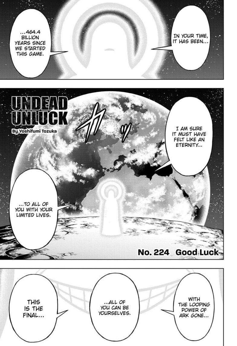 Undead + Unluck Chapter 224 - Page 1