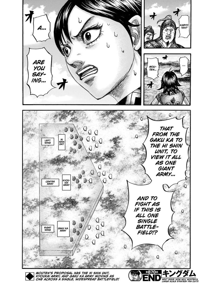 Kingdom Chapter 870 - Page 20