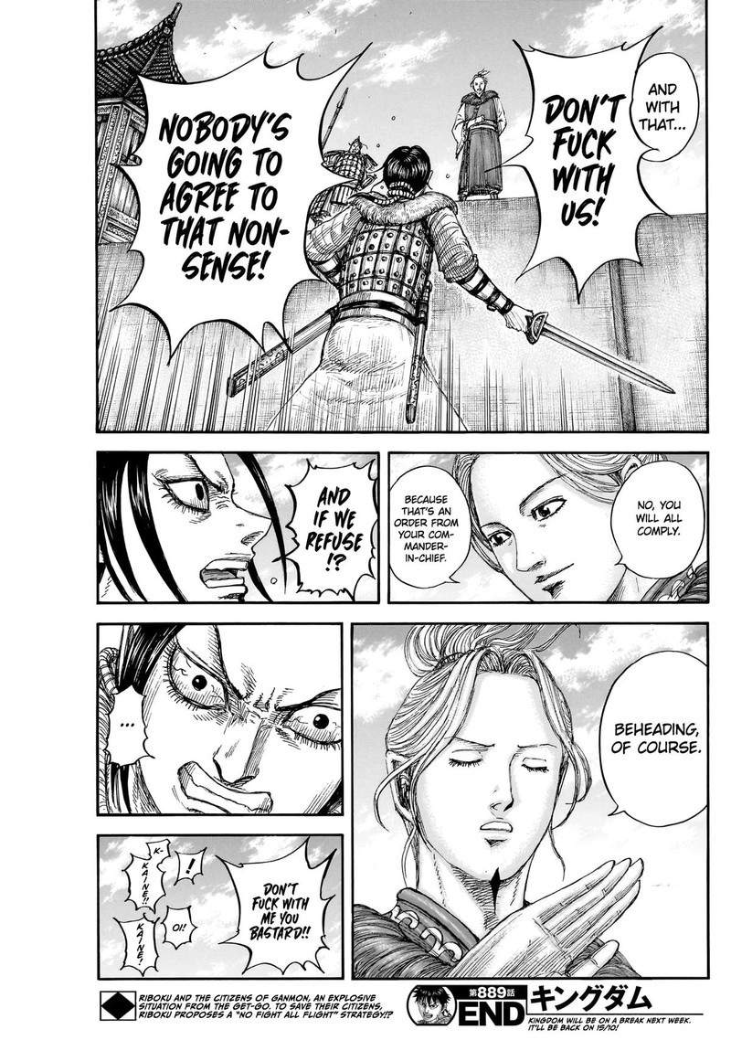 Kingdom Chapter 889 - Page 19