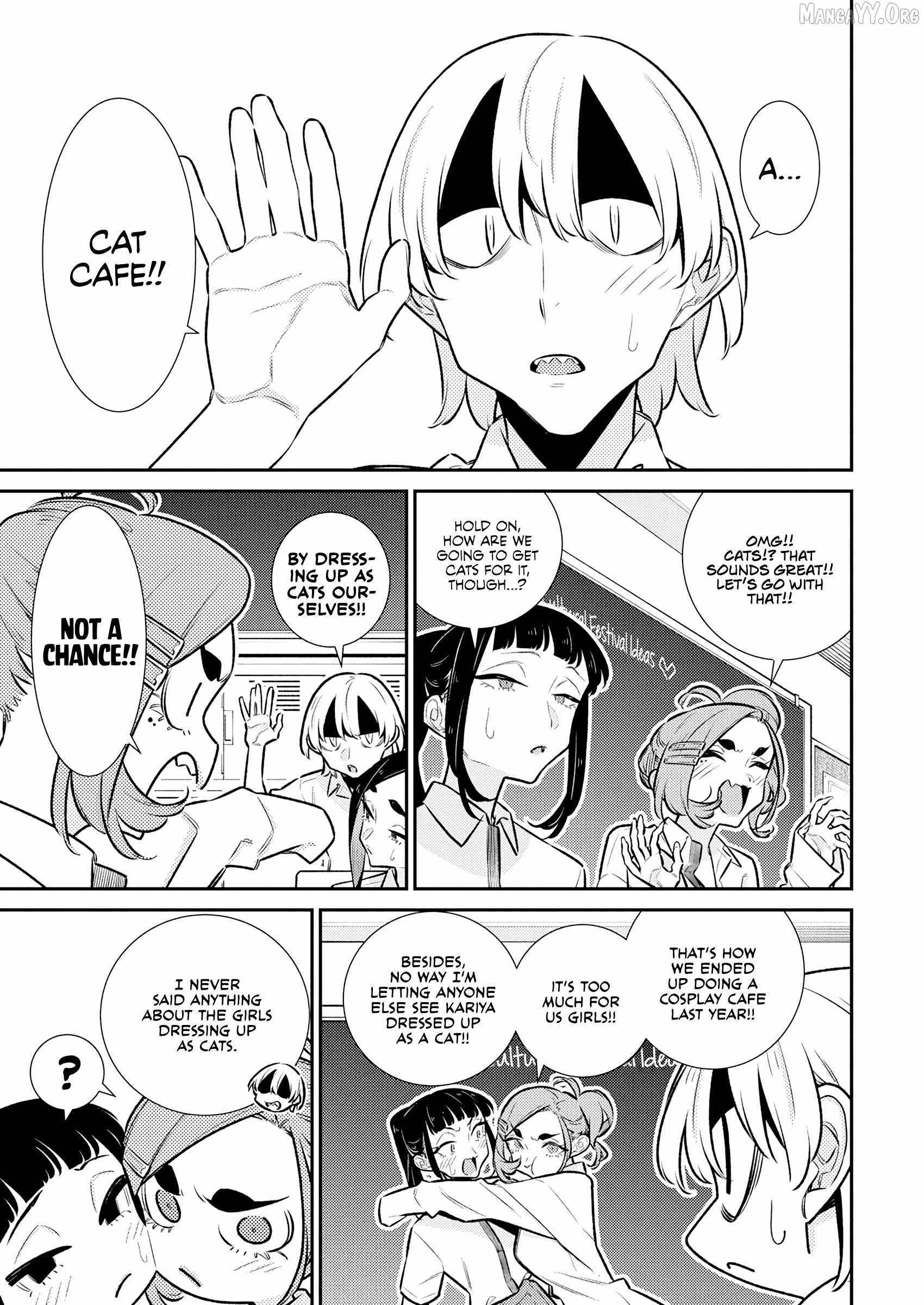 Yancha Gal no Anjou-san Chapter 210 - Page 9