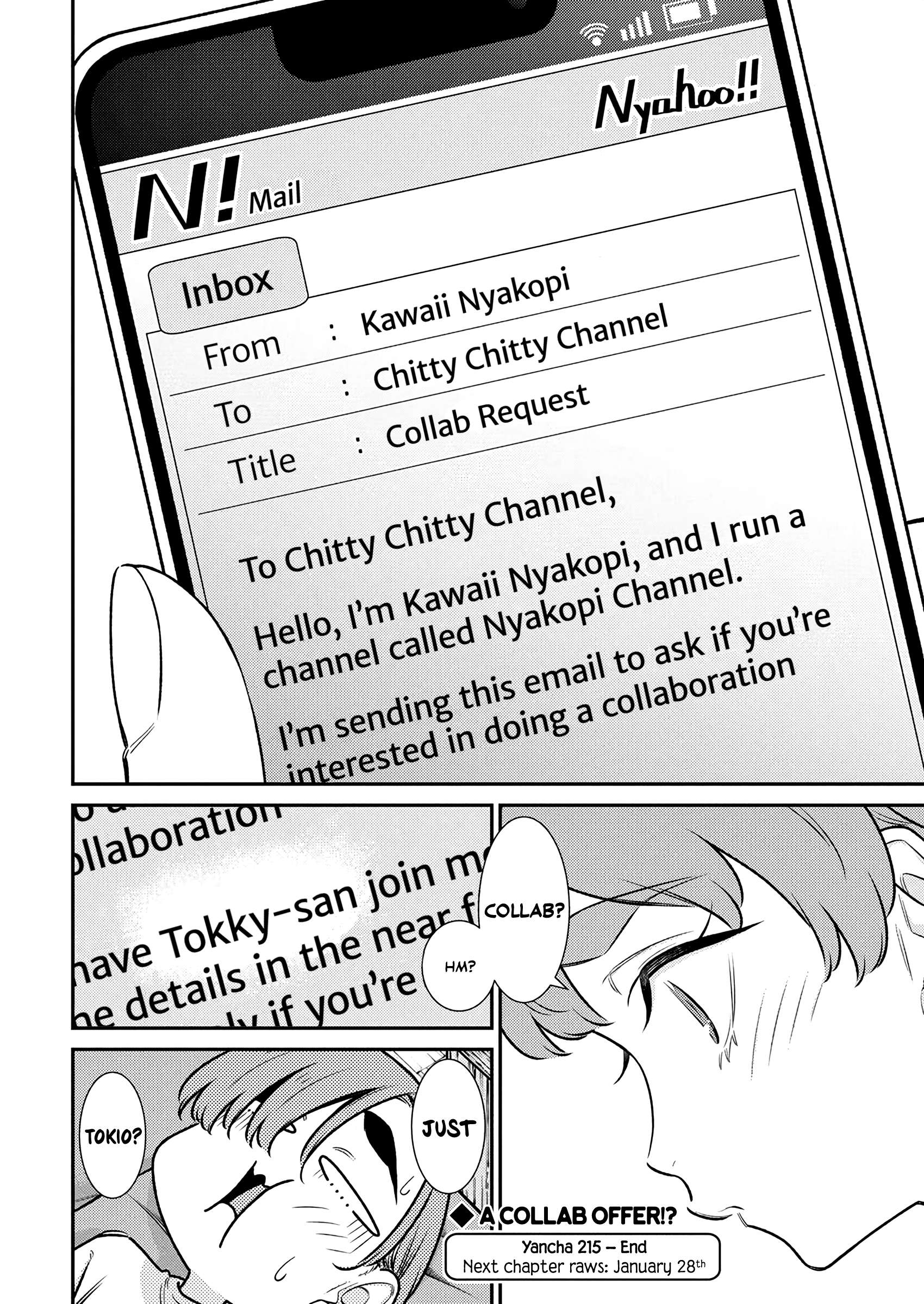 Yancha Gal no Anjou-san Chapter 215 - Page 14