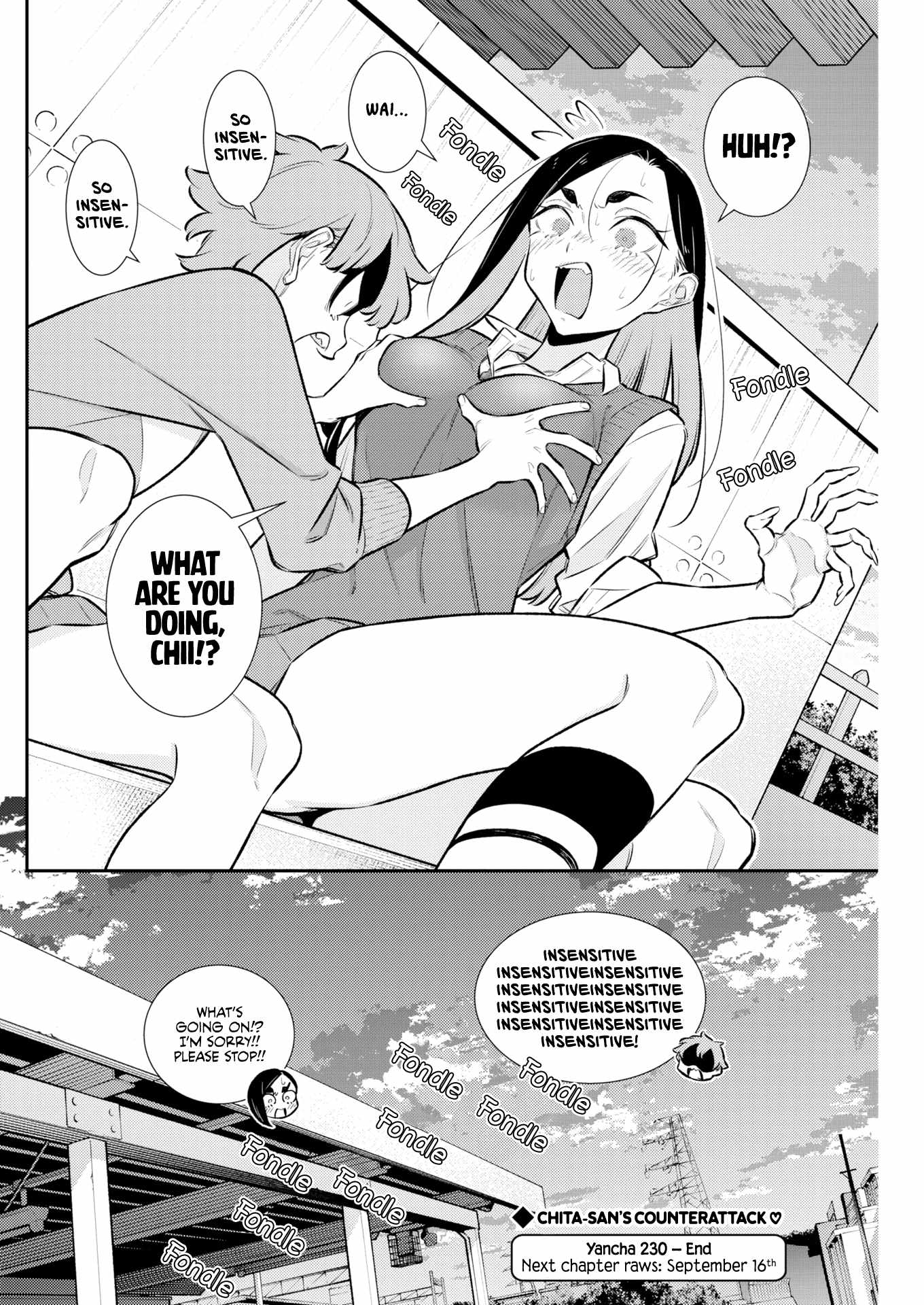 Yancha Gal no Anjou-san Chapter 230 - Page 16