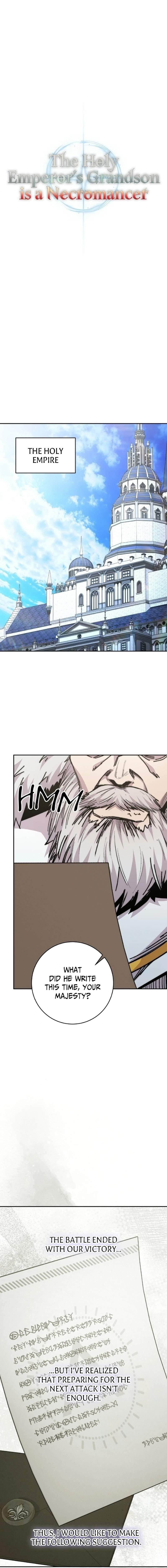 Holy Emperor’s Grandson is a Necromancer Chapter 106 - Page 8