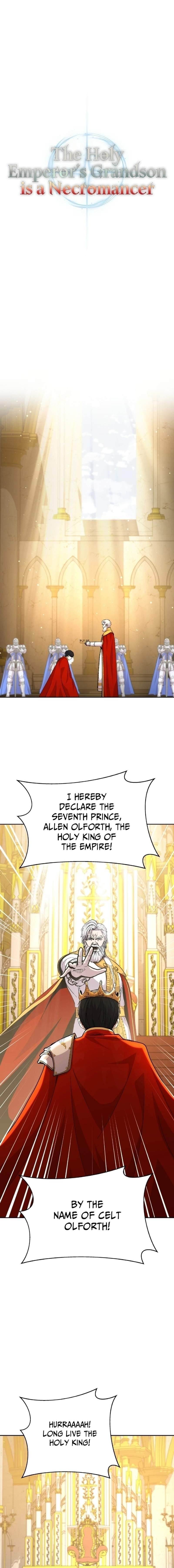 Holy Emperor’s Grandson is a Necromancer Chapter 109 - Page 12