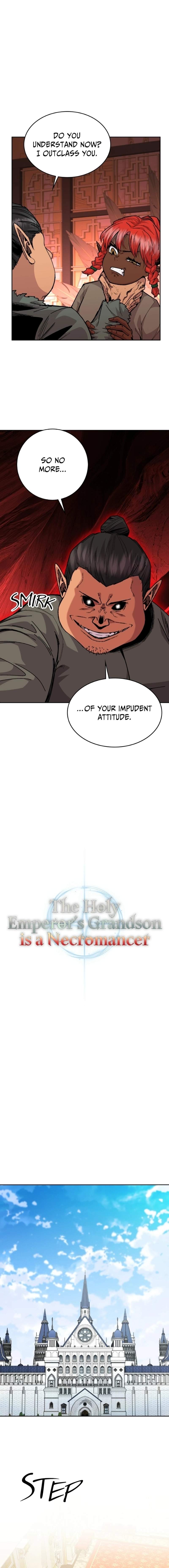 Holy Emperor’s Grandson is a Necromancer Chapter 111 - Page 8