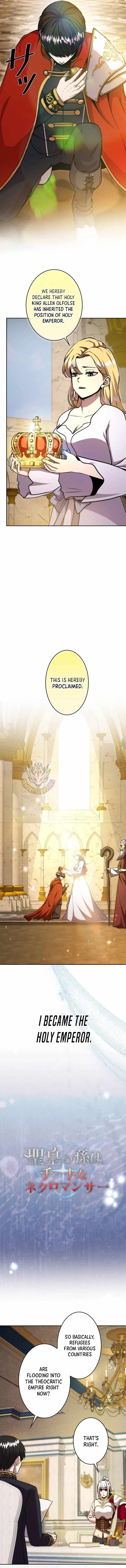 Holy Emperor’s Grandson is a Necromancer Chapter 123 - Page 2