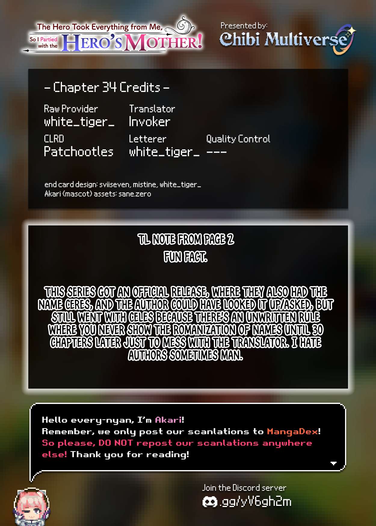 The Hero Took Everything From Me, So I Partied With The Hero’S Mother! Chapter 34 - Page 37