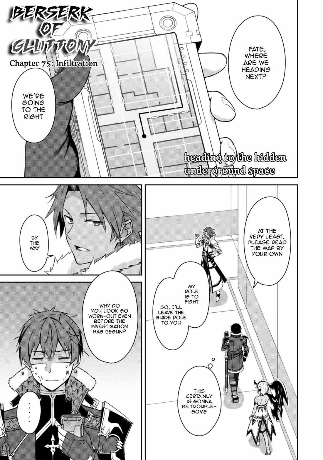 Berserk of Gluttony Chapter 75 - Page 1