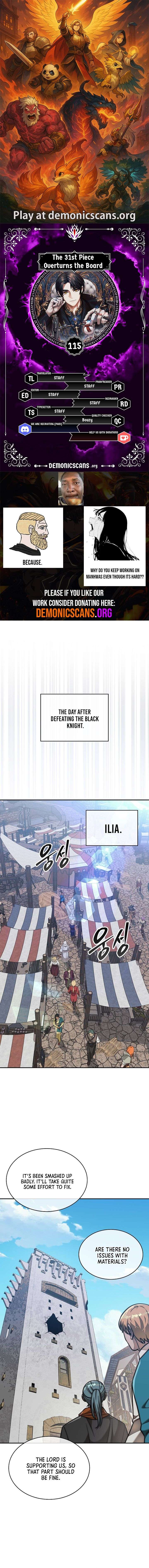 The 31st Piece Overturns the Board Chapter 115 - Page 1