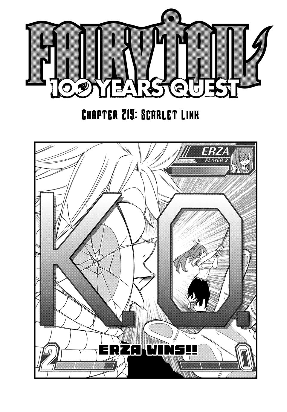 Fairy Tail 100 Years Quest Chapter 219 - Page 1