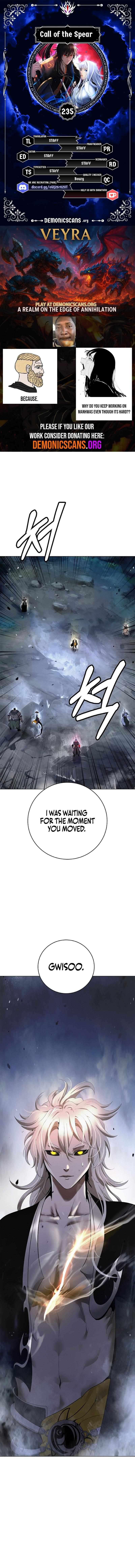 Call of the Spear Chapter 235 - Page 1