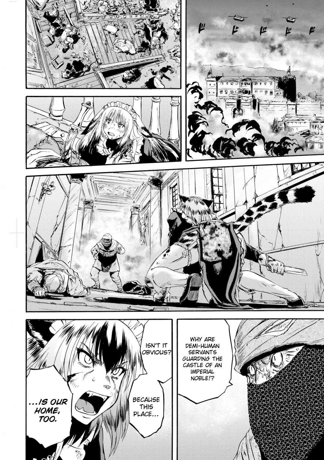 Gate – Jietai Kare No Chi Nite, Kaku Tatakeri Chapter 143.2 - Page 13