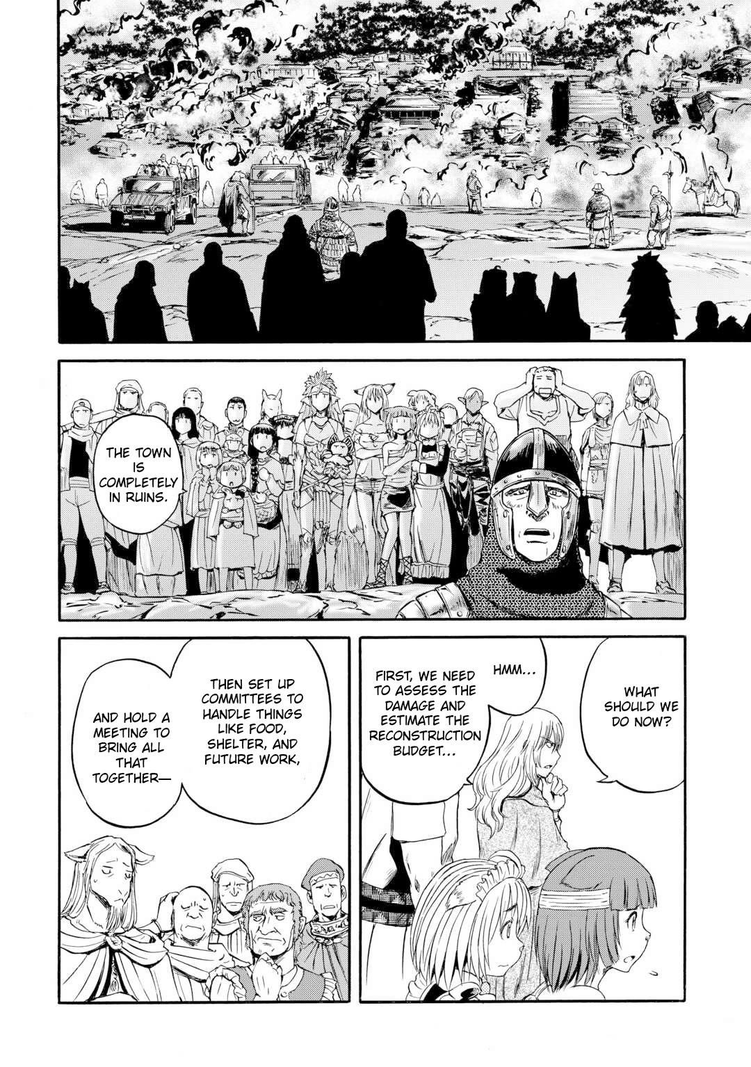 Gate – Jietai Kare No Chi Nite, Kaku Tatakeri Chapter 143.2 - Page 52