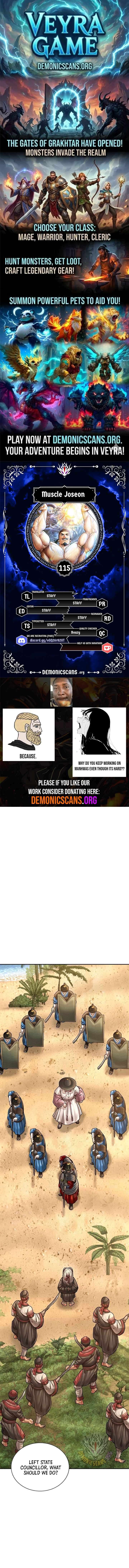 Muscle Joseon Chapter 115 - Page 1