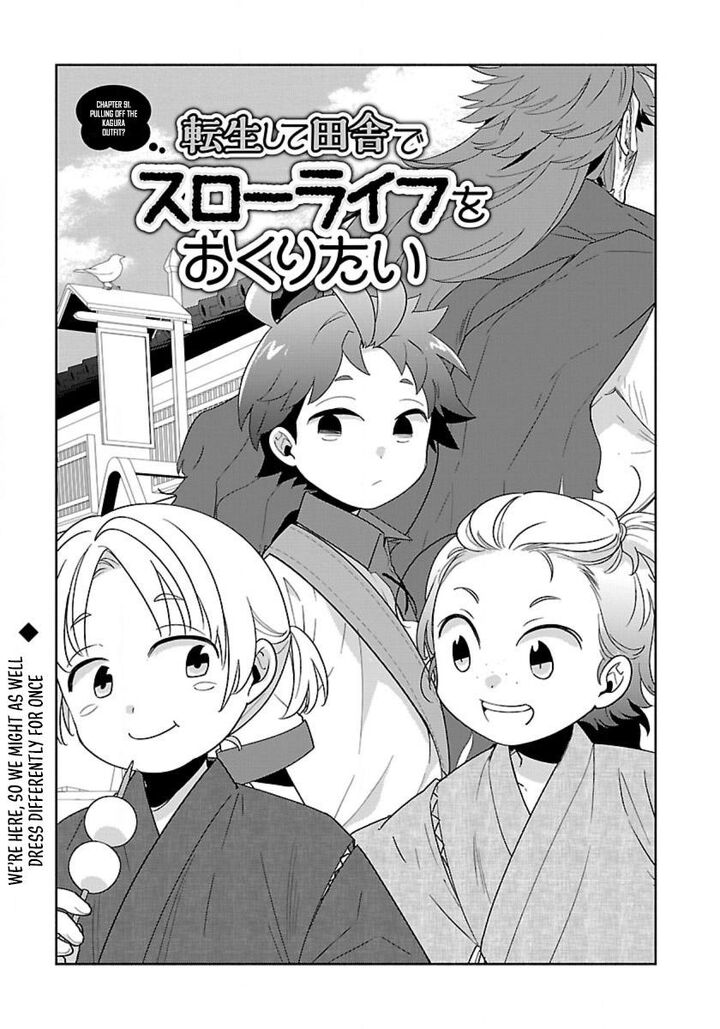 Tensei Shite Inaka de slowlife wo Okuritai Chapter 91 - Page 1