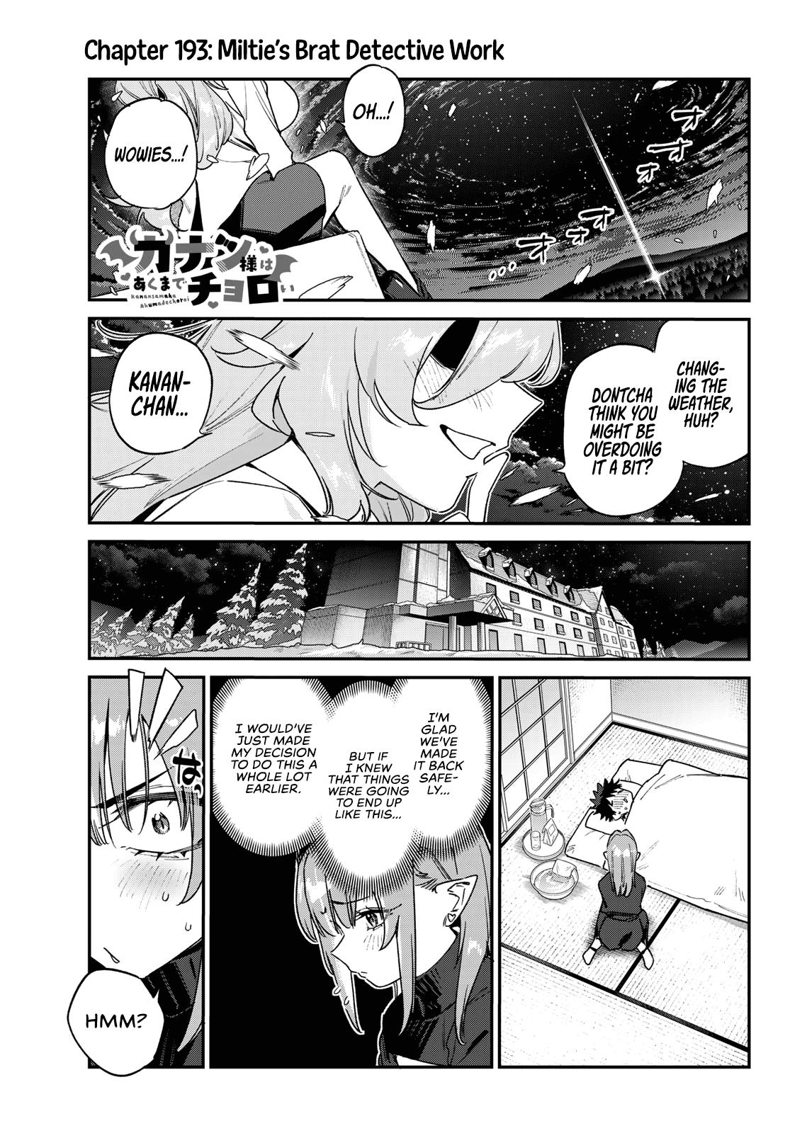 Kanan-sama wa Akumade Choroi Chapter 193 - Page 3