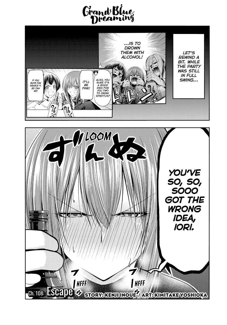 Grand Blue Chapter 108 - Page 1