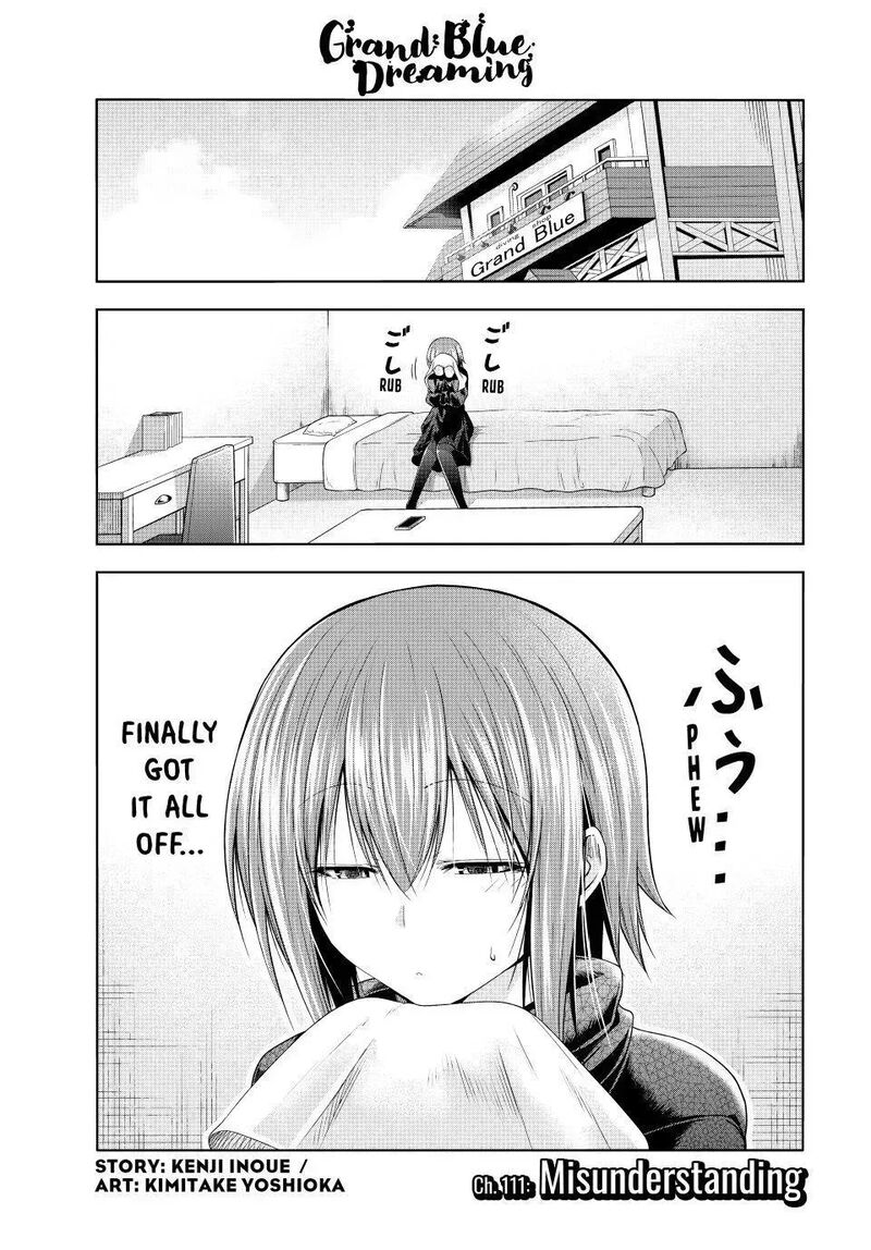 Grand Blue Chapter 111 - Page 1