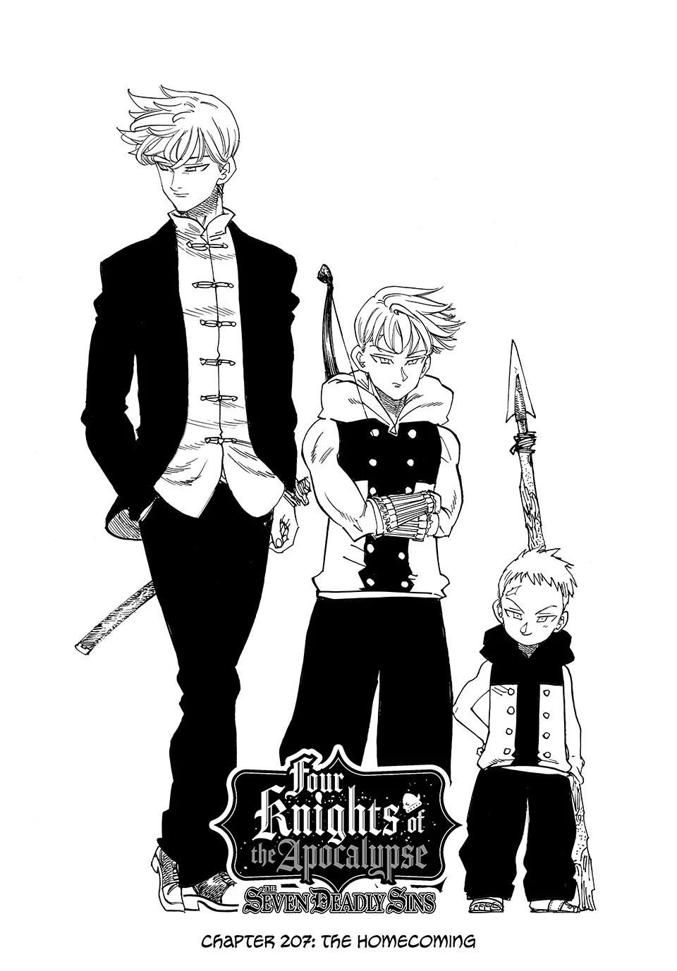 Mokushiroku no Yonkishi Chapter 207 - Page 1