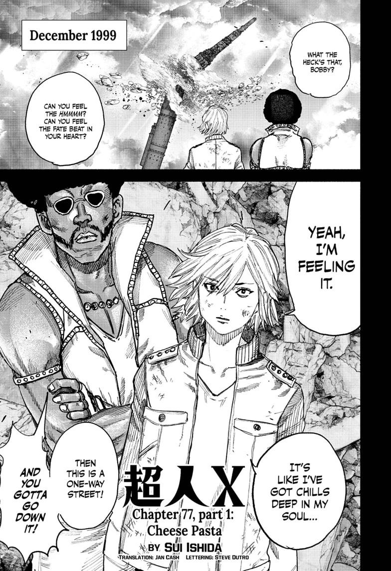 Choujin X Chapter 77.1 - Page 1