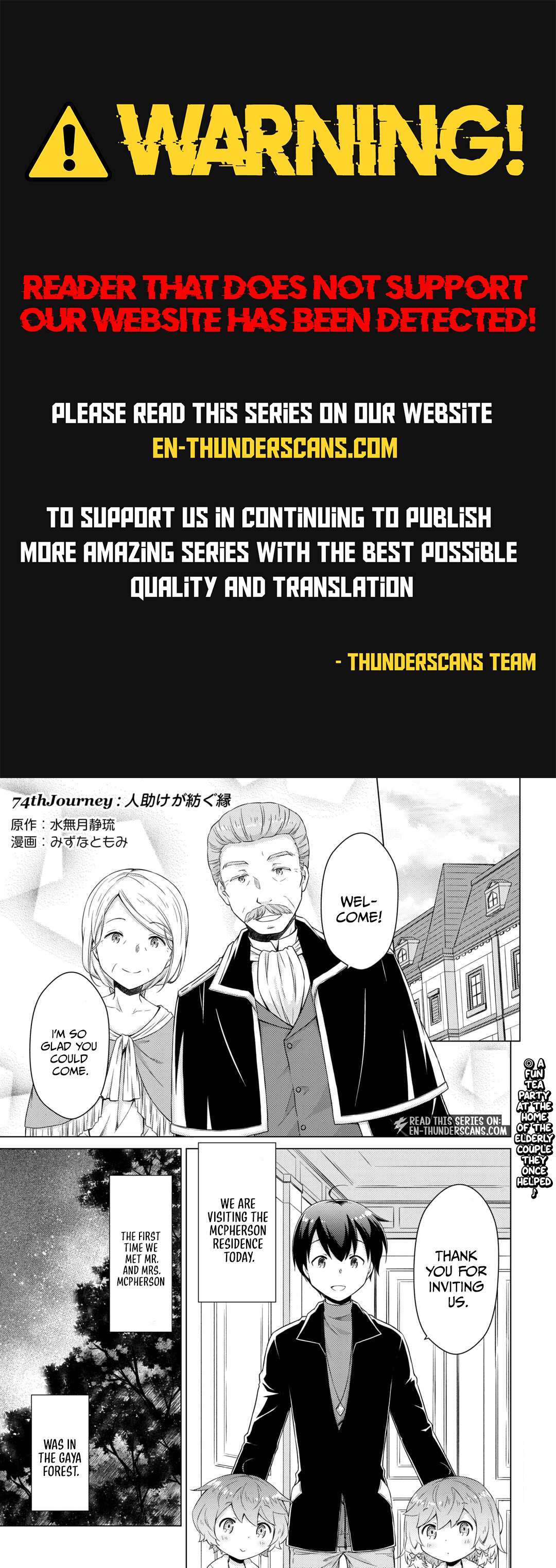 Isekai Yururi Kikou: Raising Children While Being An Adventurer Chapter 74 - Page 1