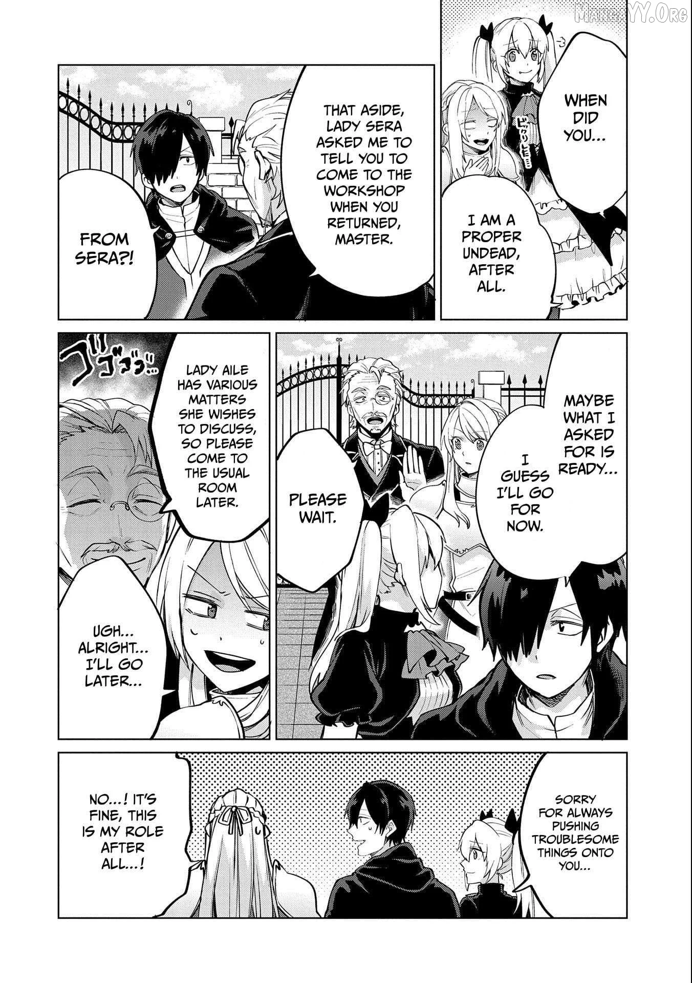 Tsuihou Sareta Onimotsu Tamer, Sekai Yuiitsu no Necromancer ni Kakusei Suru Chapter 24.1 - Page 3