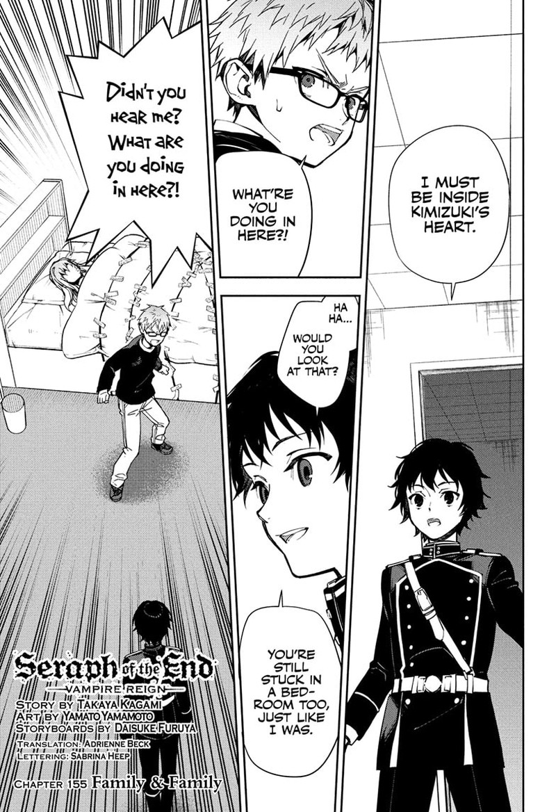 Seraph of the End: Vampire Reign Chapter 155 - Page 1