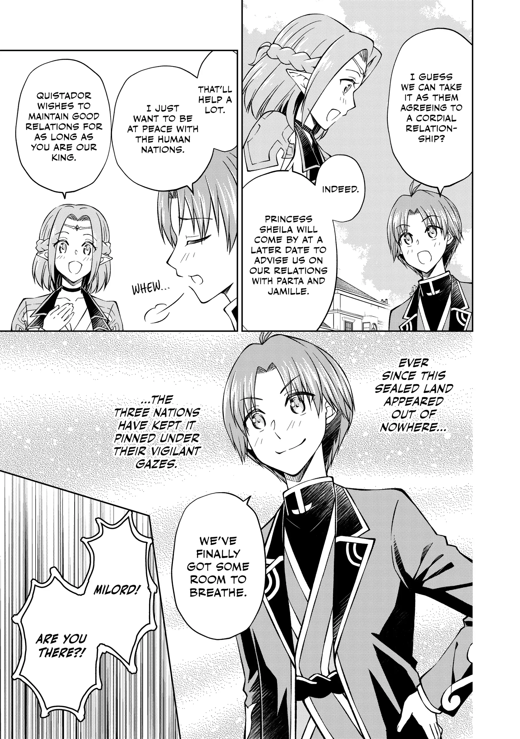 My Noble Family is Headed For Ruin, So I May As Well Study Magic In My Free Time Chapter 28 - Page 34