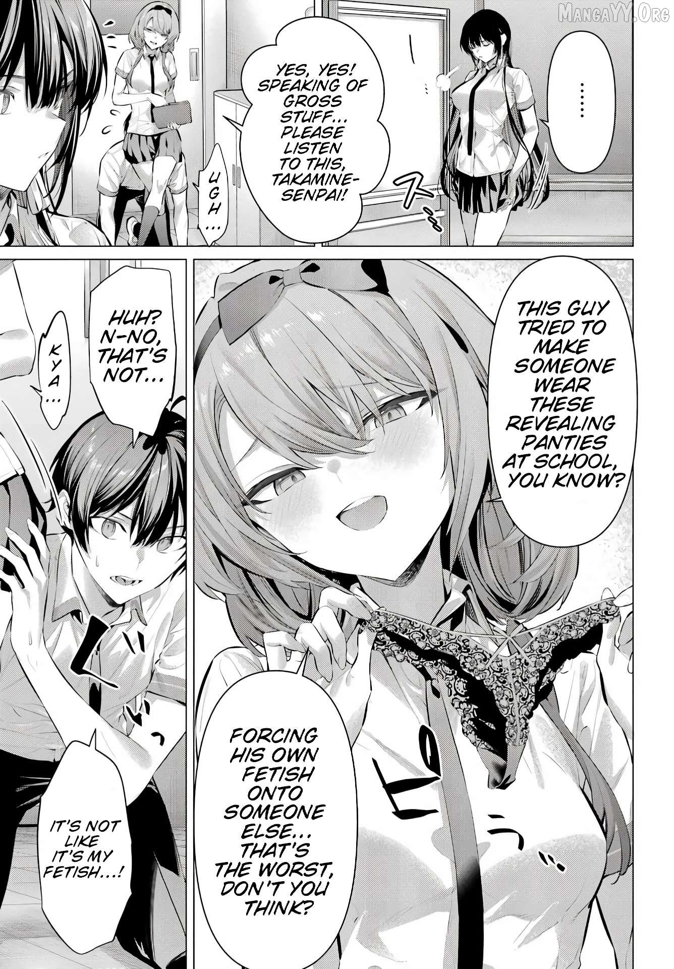 Please Put Them On, Takamine-san Chapter 68.1 - Page 6