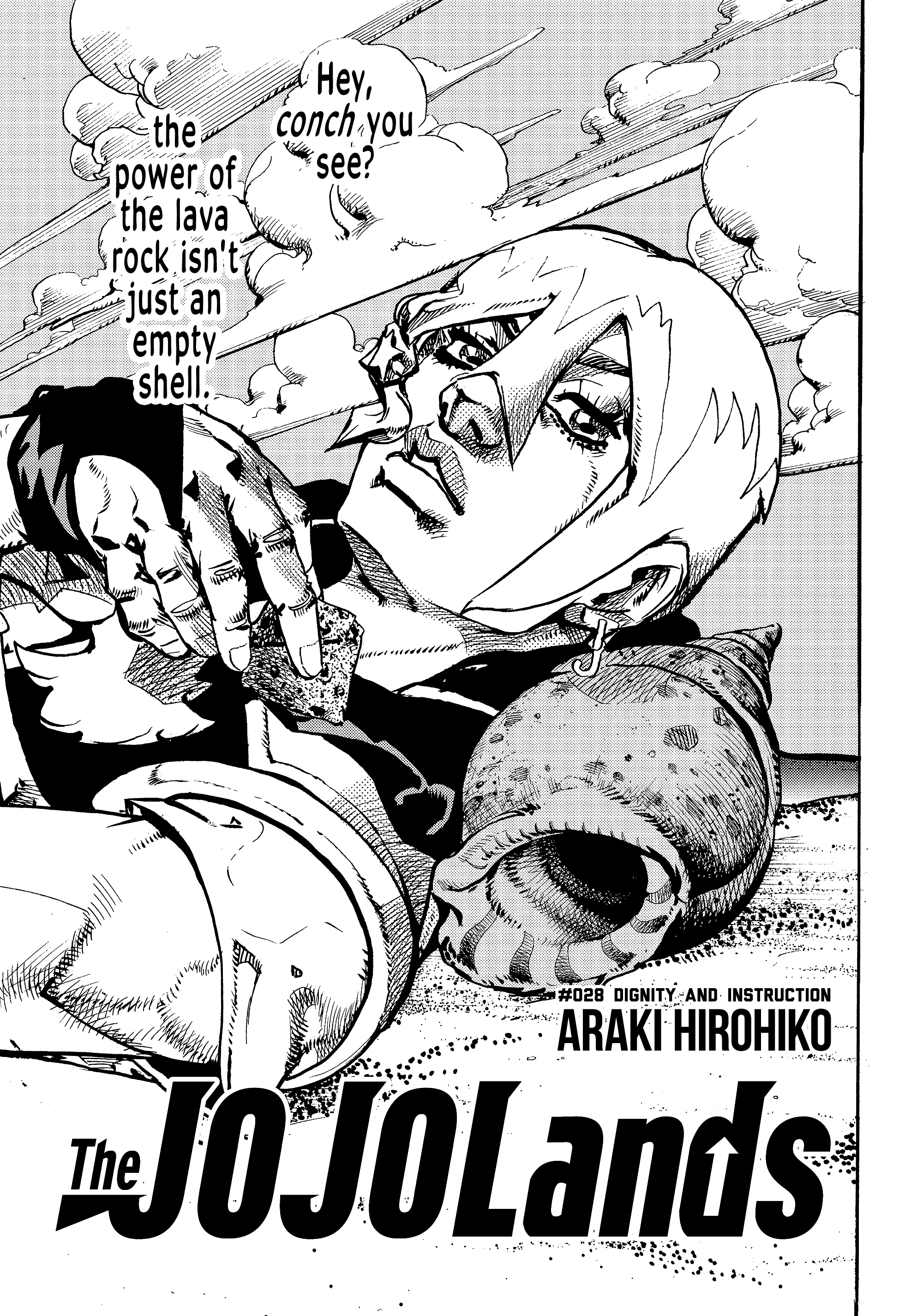 Jojo’s Bizarre Adventure Part 9 – The Jojolands Chapter 28 - Page 1