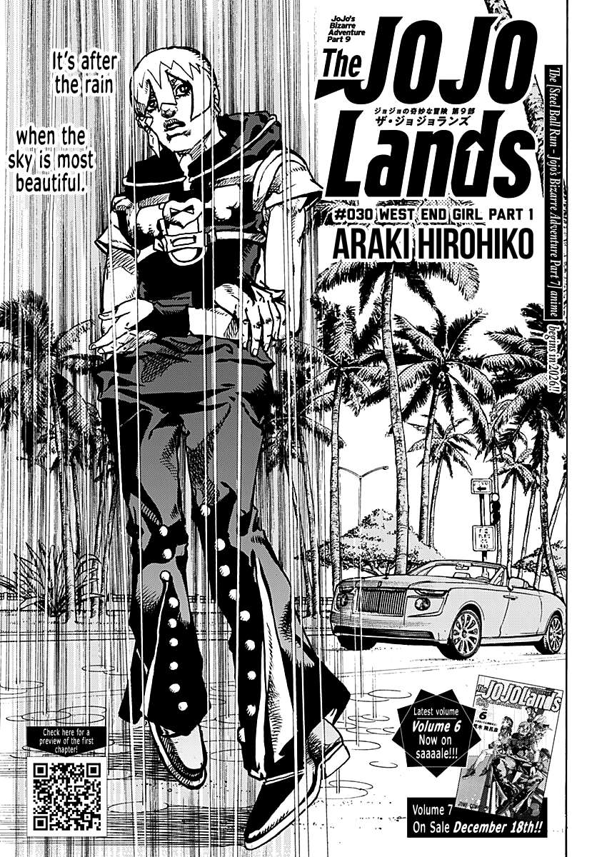 Jojo’s Bizarre Adventure Part 9 – The Jojolands Chapter 30 - Page 1