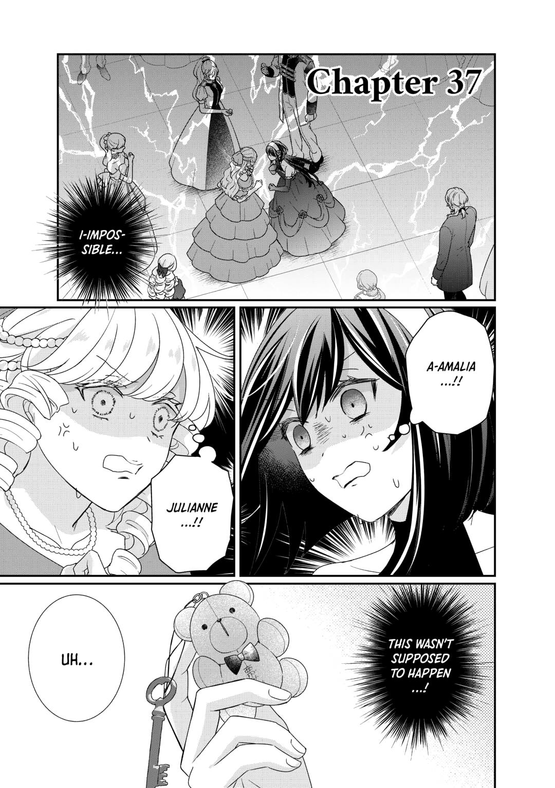 The Struggle of Being Reincarnated as the Marquess’s Daughter: I’ll Deal with What’s Coming to Me! Chapter 37 - Page 1