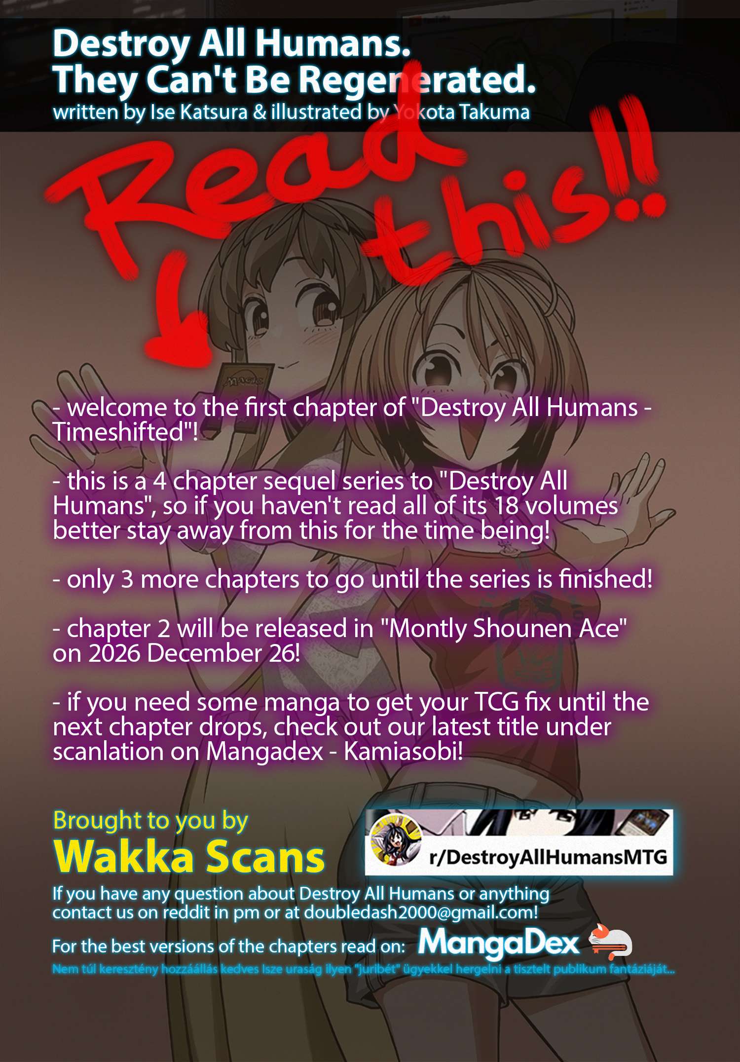 Destroy All Of Humanity. It Can’t Be Regenerated Chapter 72 - Page 47