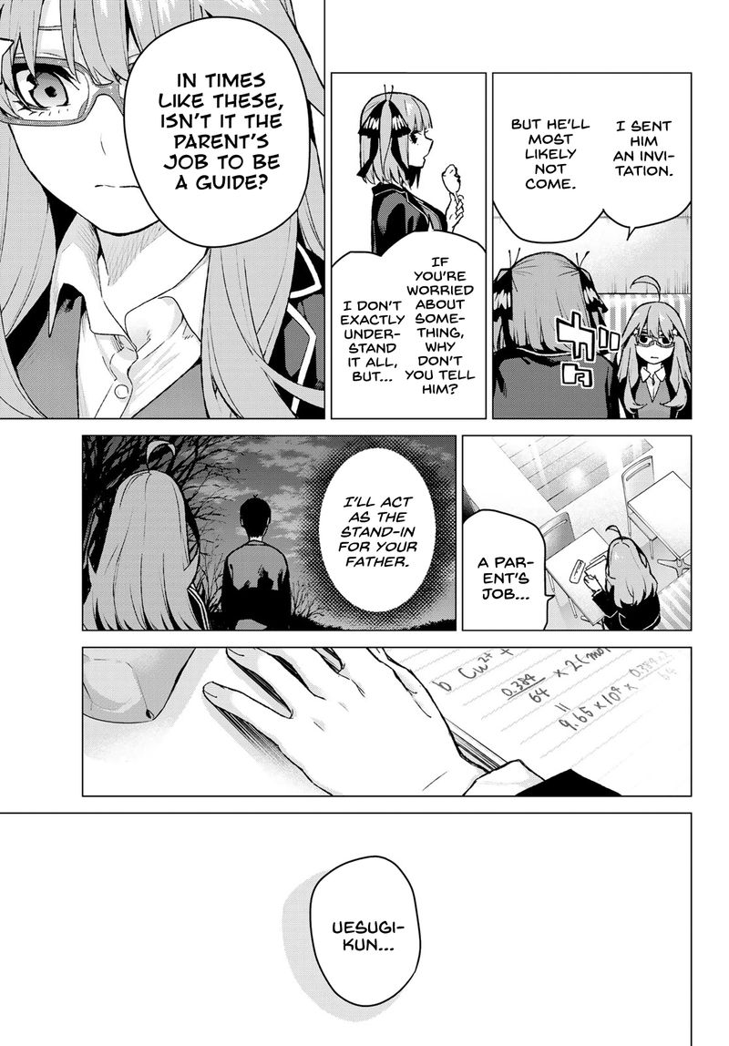 The Quintessential Quintuplets Chapter 109 - Page 10