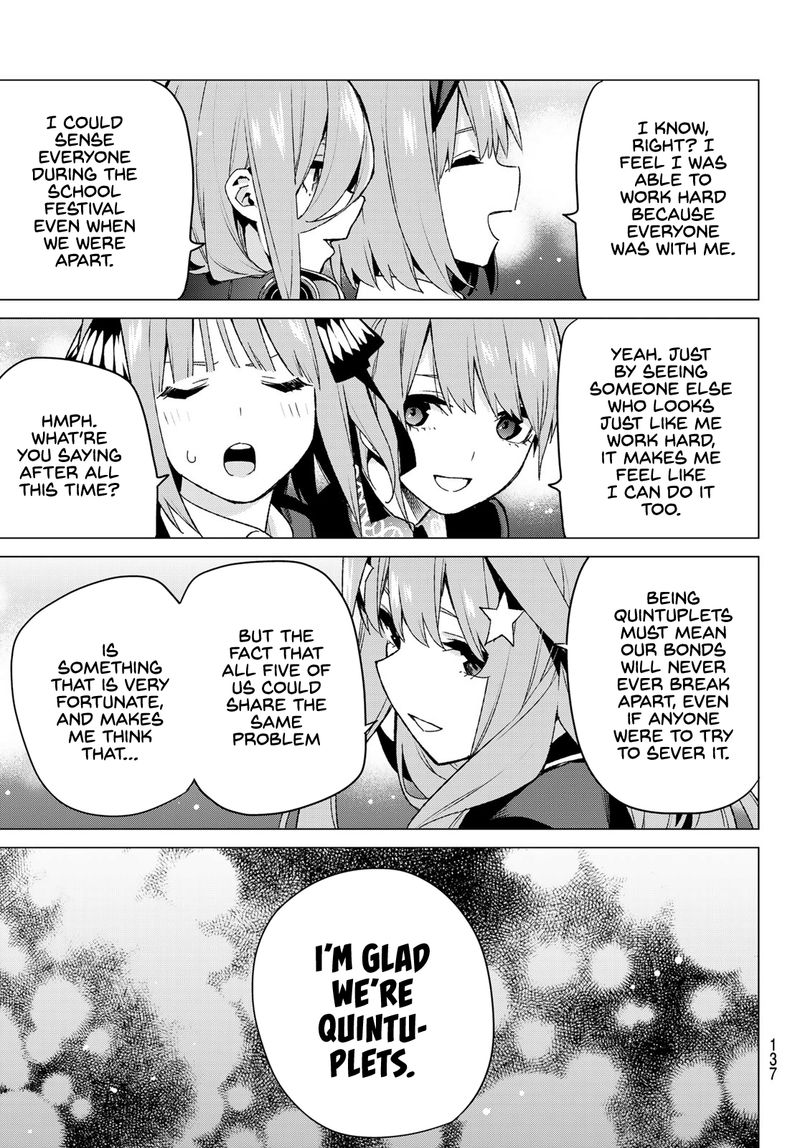 The Quintessential Quintuplets Chapter 112 - Page 11