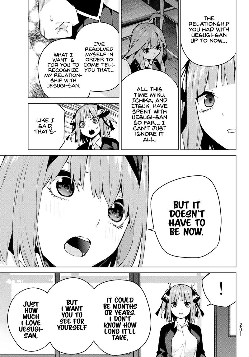The Quintessential Quintuplets Chapter 118 - Page 8