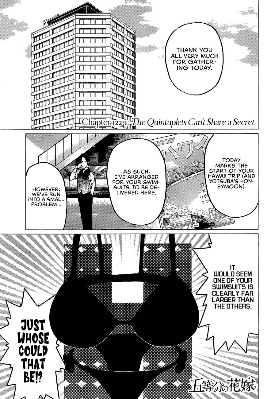The Quintessential Quintuplets Chapter 123 - Page 1