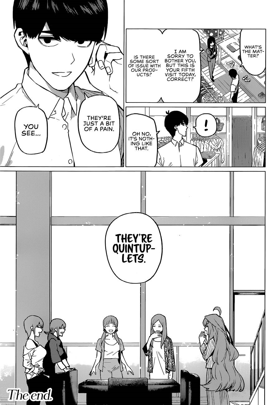 The Quintessential Quintuplets Chapter 123 - Page 17