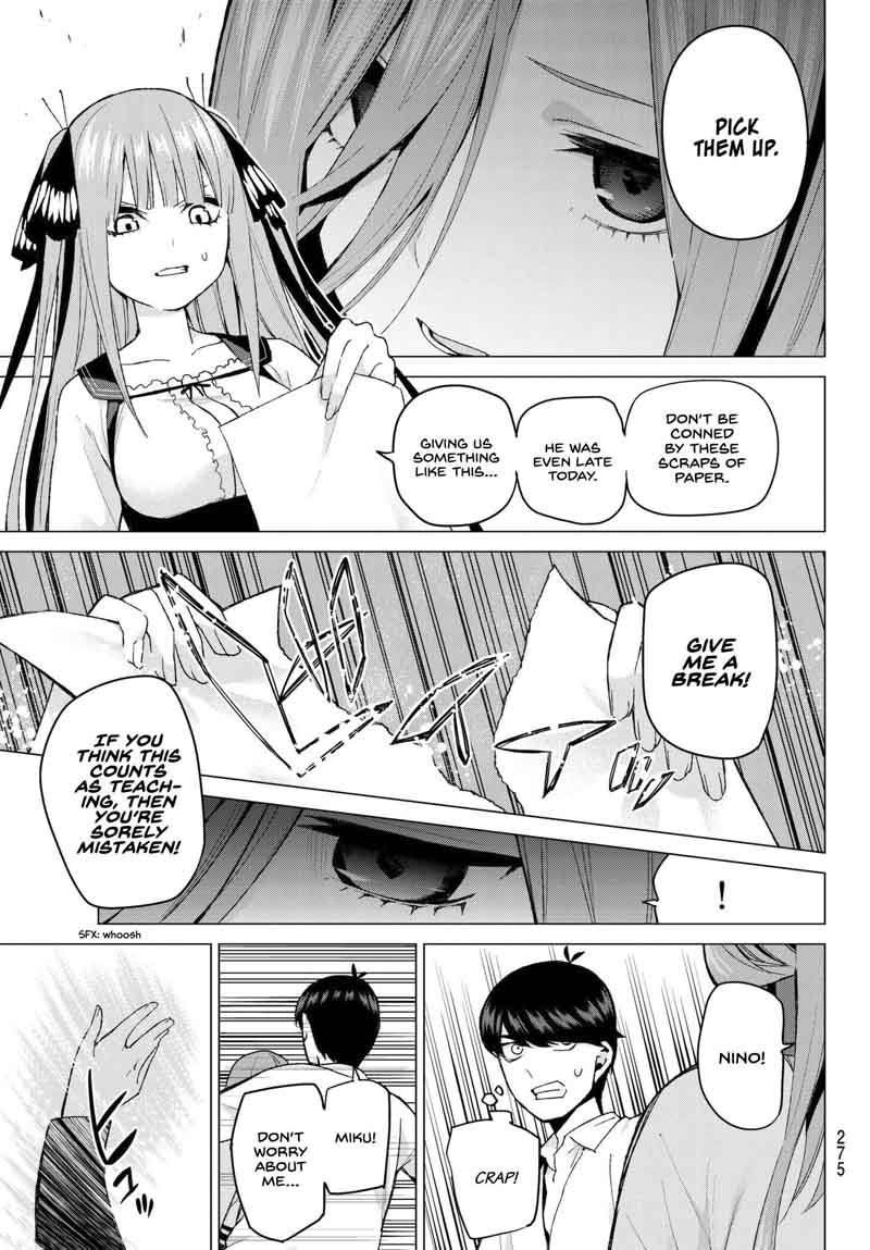 The Quintessential Quintuplets Chapter 39 - Page 17