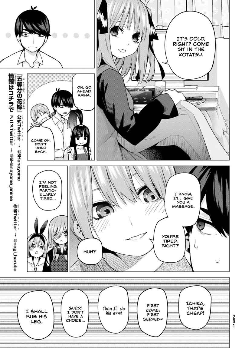 The Quintessential Quintuplets Chapter 51 - Page 8