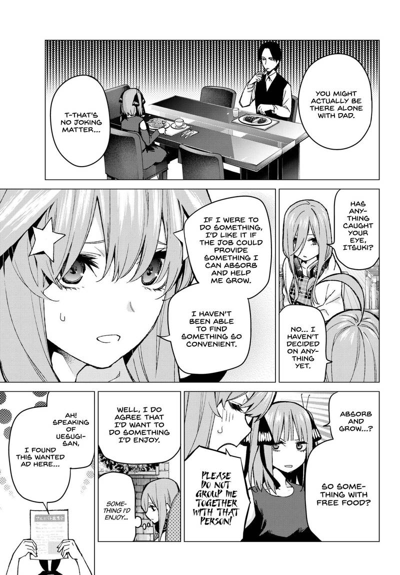 The Quintessential Quintuplets Chapter 69 - Page 7