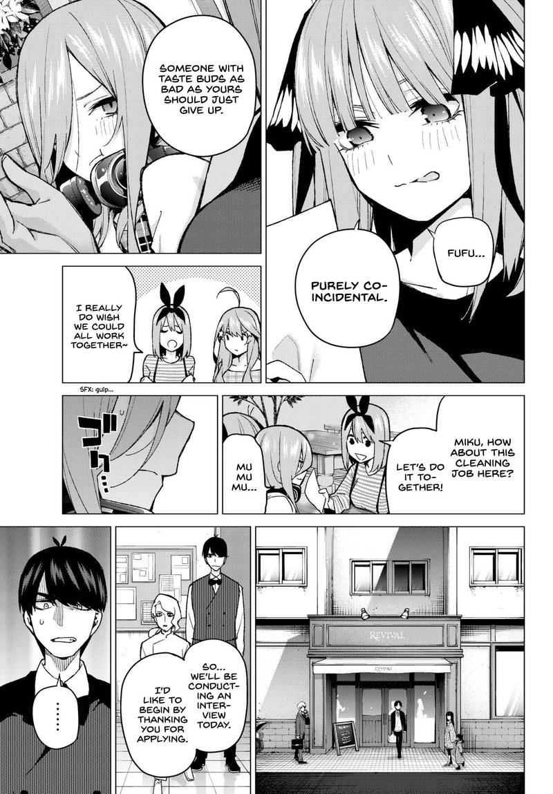 The Quintessential Quintuplets Chapter 69 - Page 9