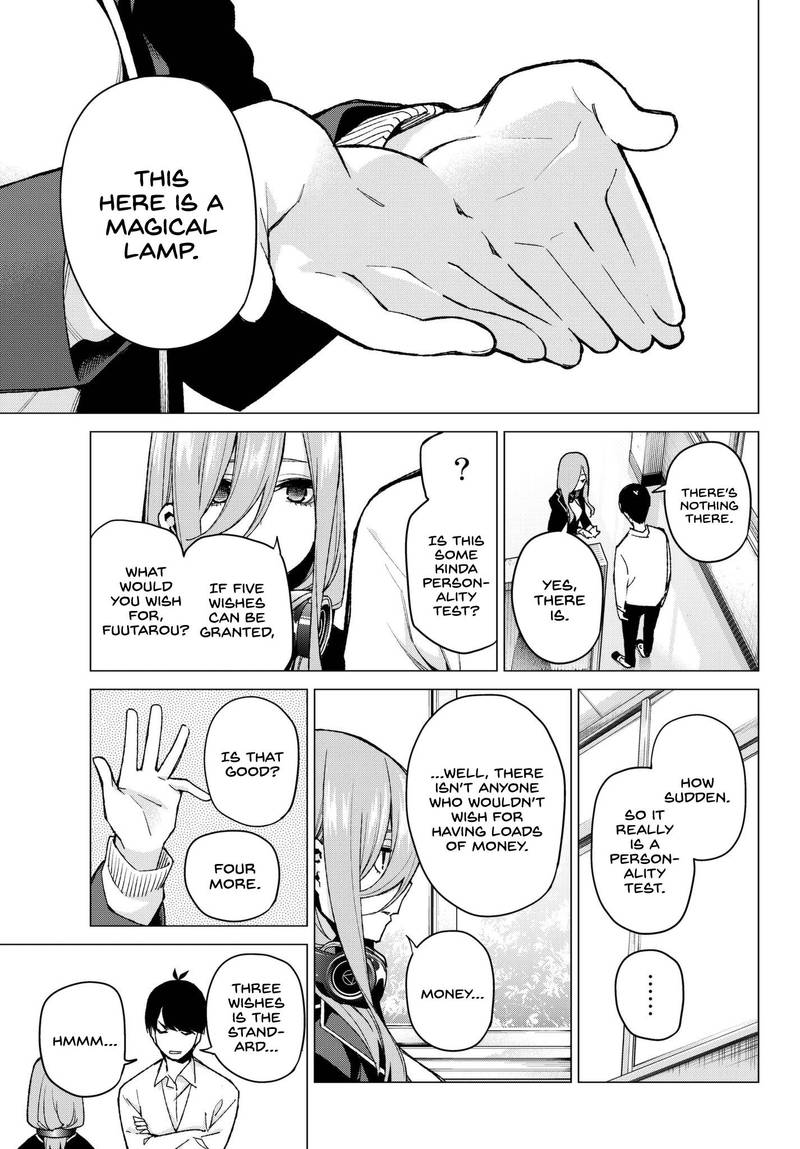 The Quintessential Quintuplets Chapter 70 - Page 13