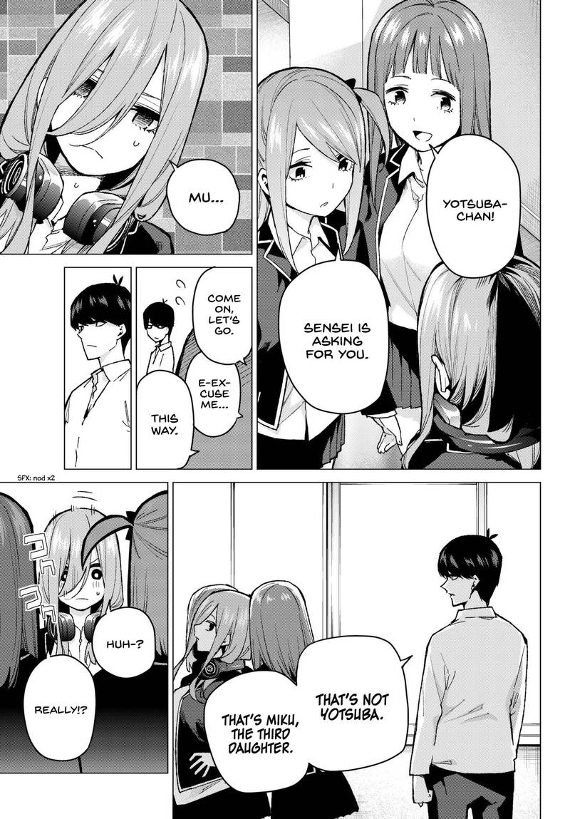 The Quintessential Quintuplets Chapter 70 - Page 15