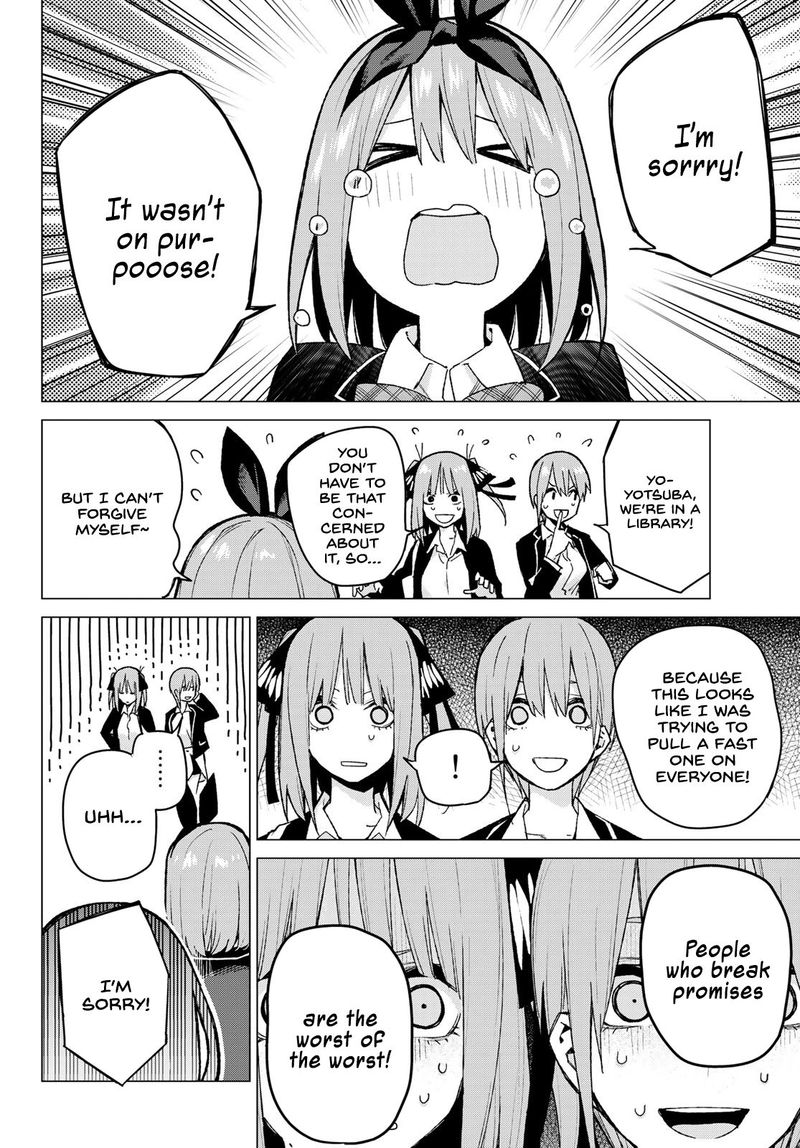 The Quintessential Quintuplets Chapter 75 - Page 13
